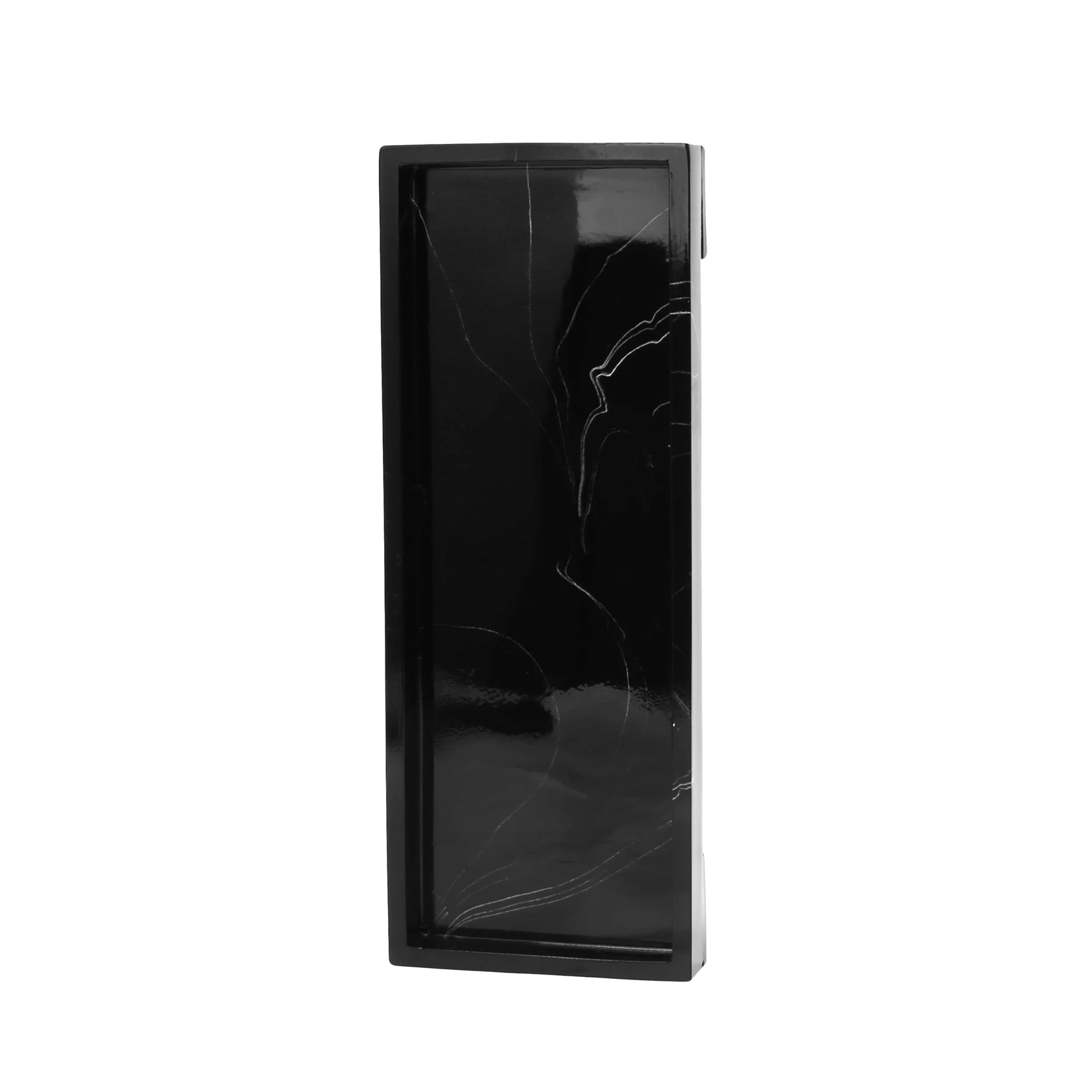 ABVG-Vanity Tray Black Bathroom Vanity Countertops Toilet Tank Storage Tray, New Home Marble Stone Vanity Tray, Organizer Tray F
