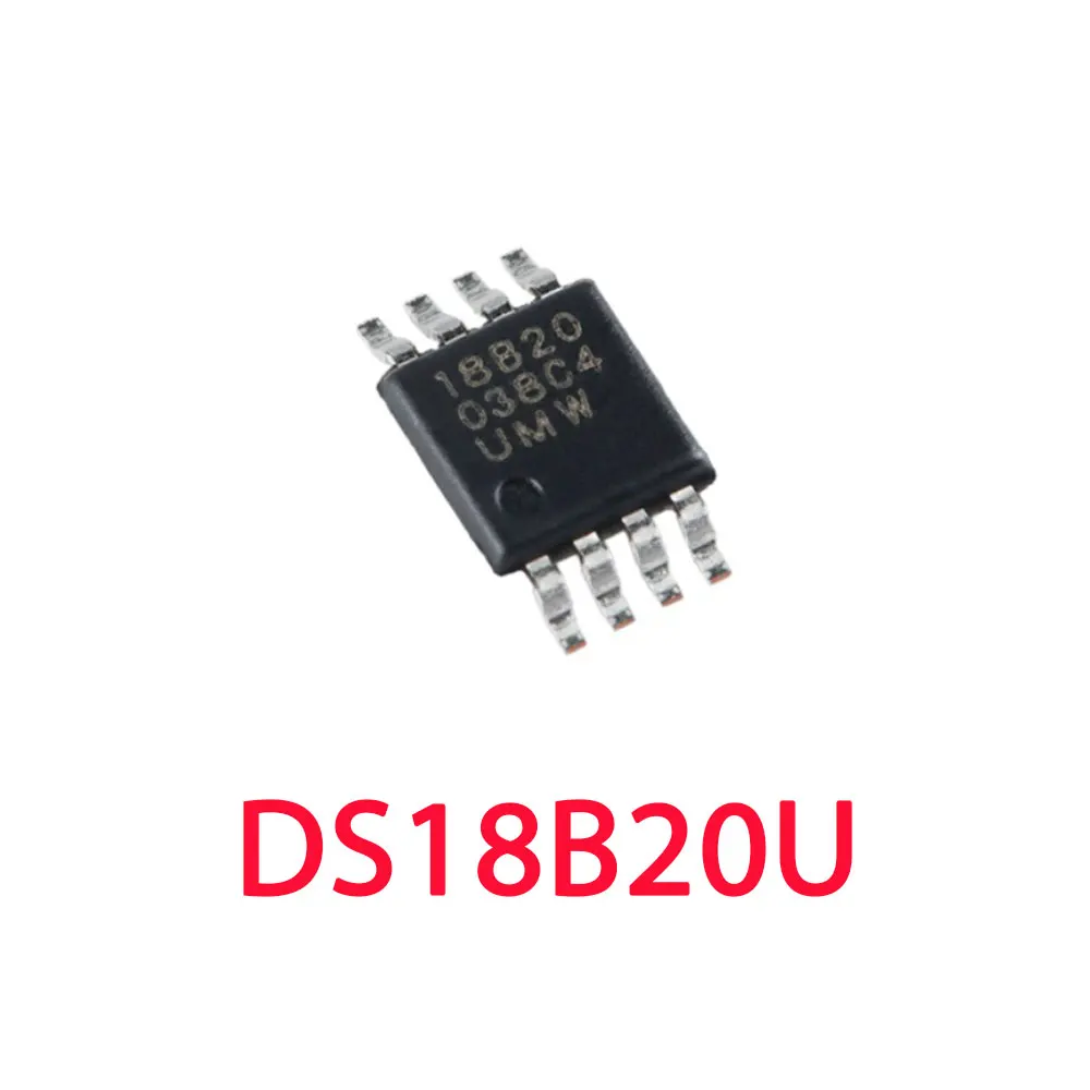 5PCS MSOP-8 DS18B20U DS18B20 IC Chip