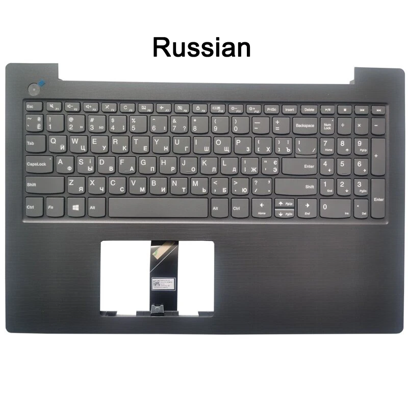 New Russian/US/UK/Spanish/Brazil Keyboard For Lenovo V130-15 V130-15IGM V130-15IKB Laptop RU/SP With Palmrest Upper Cover Case