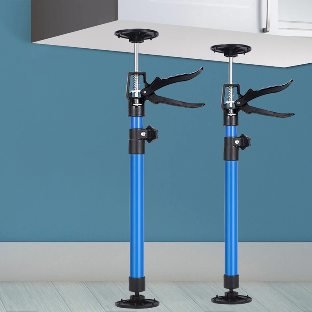 

Hang Cabinet Install Support Rod Adjustable Drywall Construction Auxiliary Lifting Bracket Heavy Duty Telescopic Steel Hand Jack