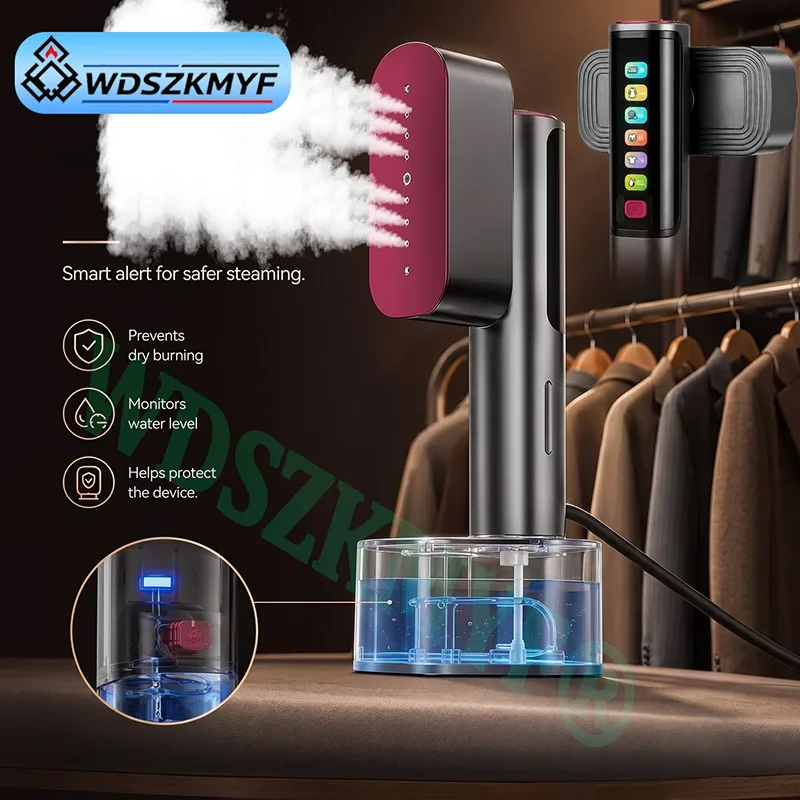 Fabric Press Machine with Home Vertical Steam Iron Handheld Garment Steamer Portable for Clothes Fast Heating Travel Steam iron