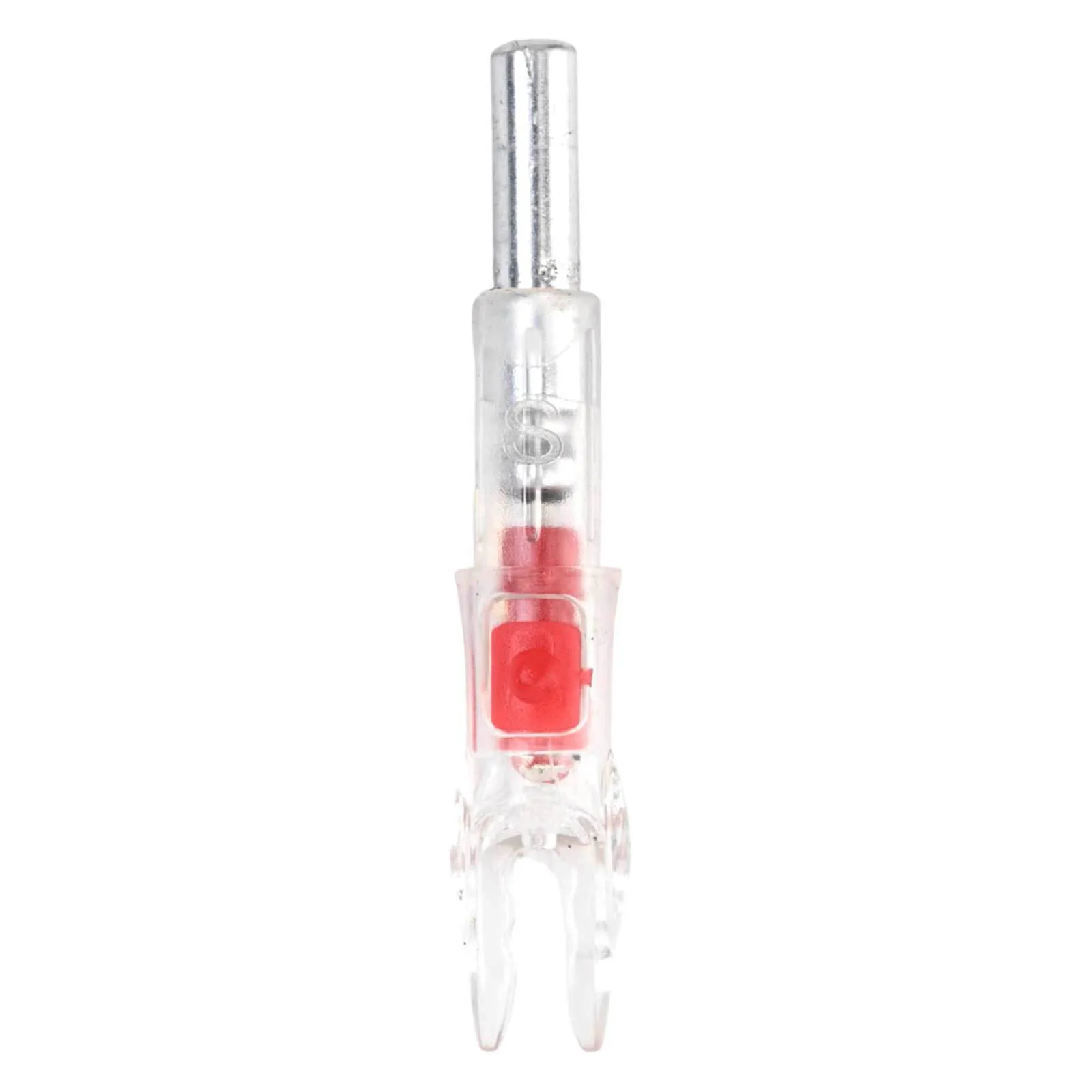 Arrow Tail Luminous Arrow Tail Large Capacity Battery 46.3*8.3*7.7mm PE Material Stable Bright Light 3PCs 6.2mm ID Arrow Shafts