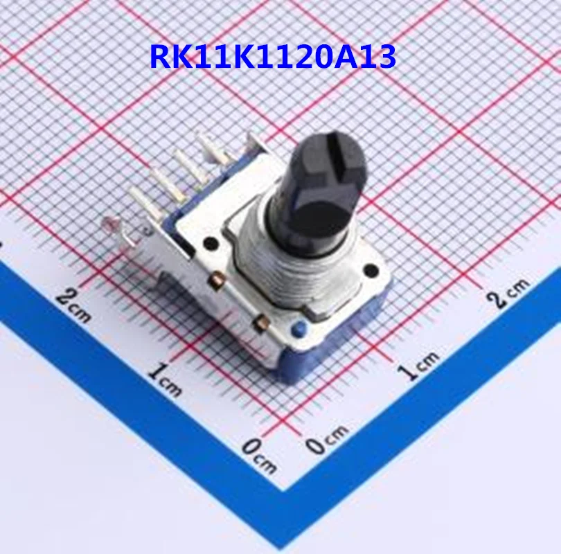 

5PCS 100% Original RK11K1120A13 Insulation Shaft Hinge -Type Rotor Potentiometer Adjustable Resistor