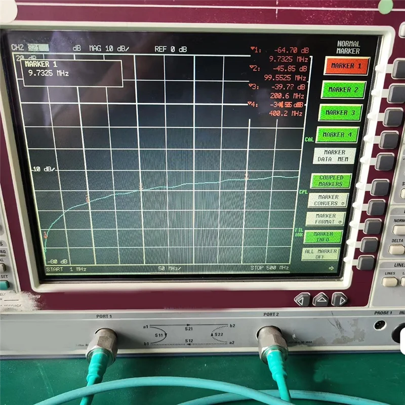 Interruttore antenna da 10 W da 1 a 2 per ricetrasmettitori SDR, interruttore manuale ad alta frequenza RF DC-500Mhz, interruttore radio portatile