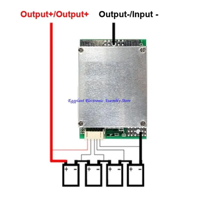 E28D High Efficiency 4S BMSs Module With Thermals Regulation 200A Discharge Capacity Universal Compatibility For Energy Storage