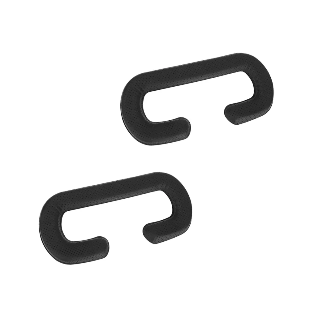 

2 Pcs VR Goggles Foam Face Cover Pad Eye Masks Replacement Cushion Breathable Holes PU Gaming Accessories VR Device Part