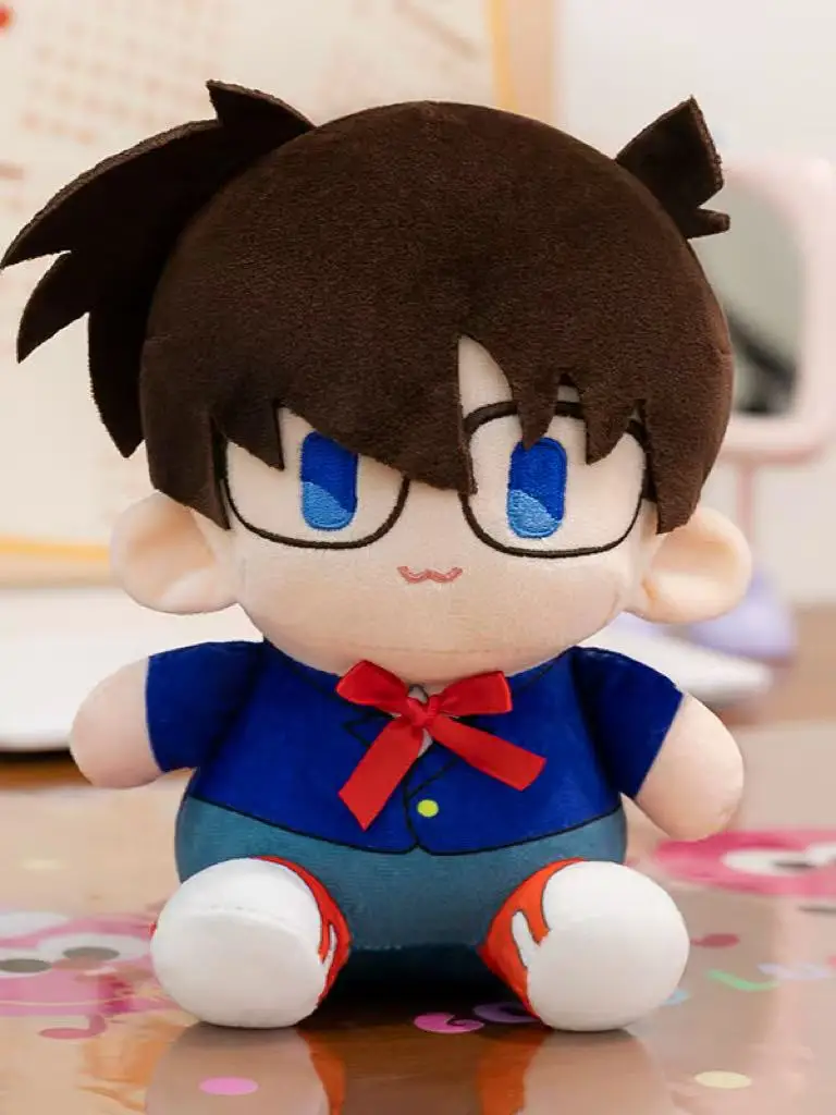 

21cm New Detective Conan Series Doll Stuffed Plush Toy Handmade Doll Cartoon Anime Cute Pillow Children's Birthday Gift Fun Doll