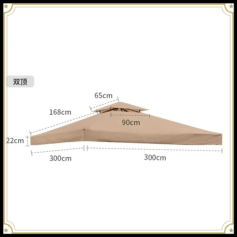 Outdoor Camping Tent Fabric, Sunproof Rainproof Canopy Cloth for BBQ and Leisure