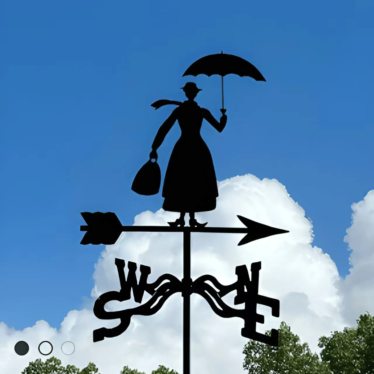 Outdoor Vane, American Roof Decoration, Garden Crafts, Household Items, A girl at Work Holiday Party Props, New