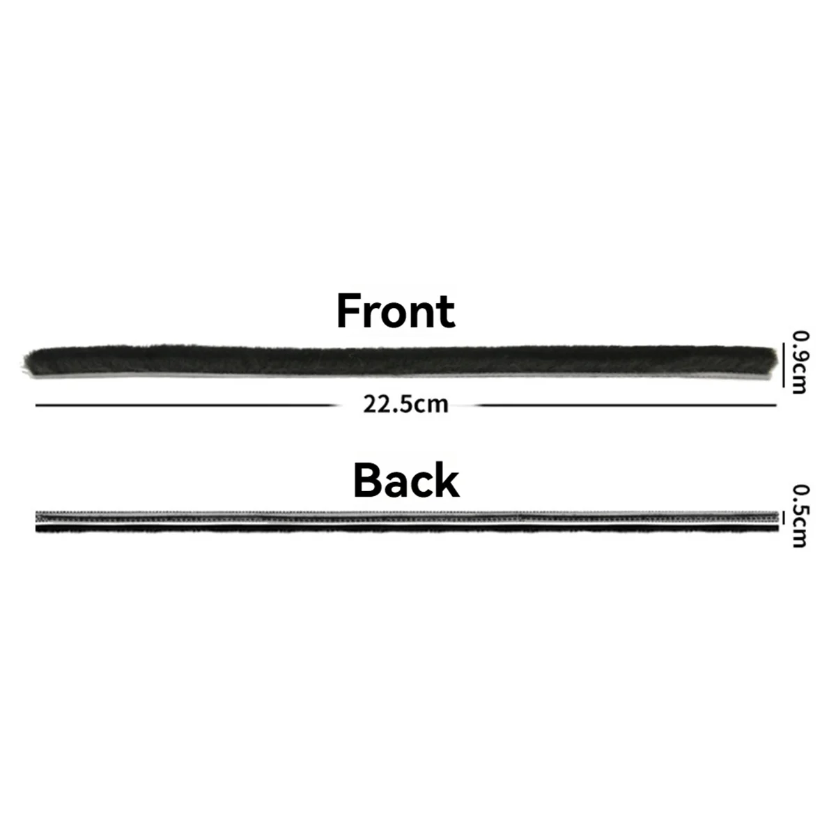 B26B 4pcs Soft Plush Strips for Dyson V11V7V8V10 Vacuum Cleaner Rolling Brush Strips Vacuum Cleaner Soft Roller Accessories