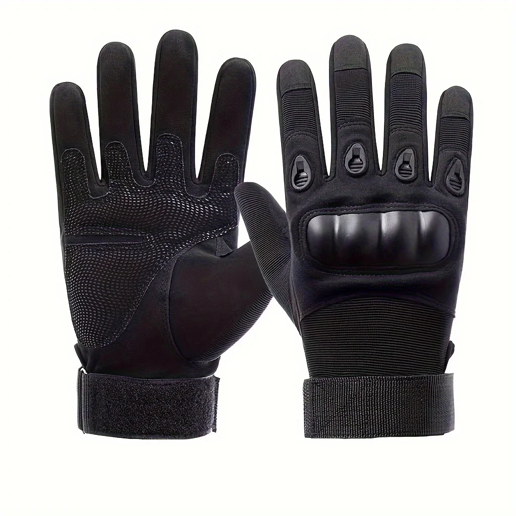 Guantes tácticos de caza de dedo completo, protección de diseño táctil, deportes, motocicleta, caza, caminar