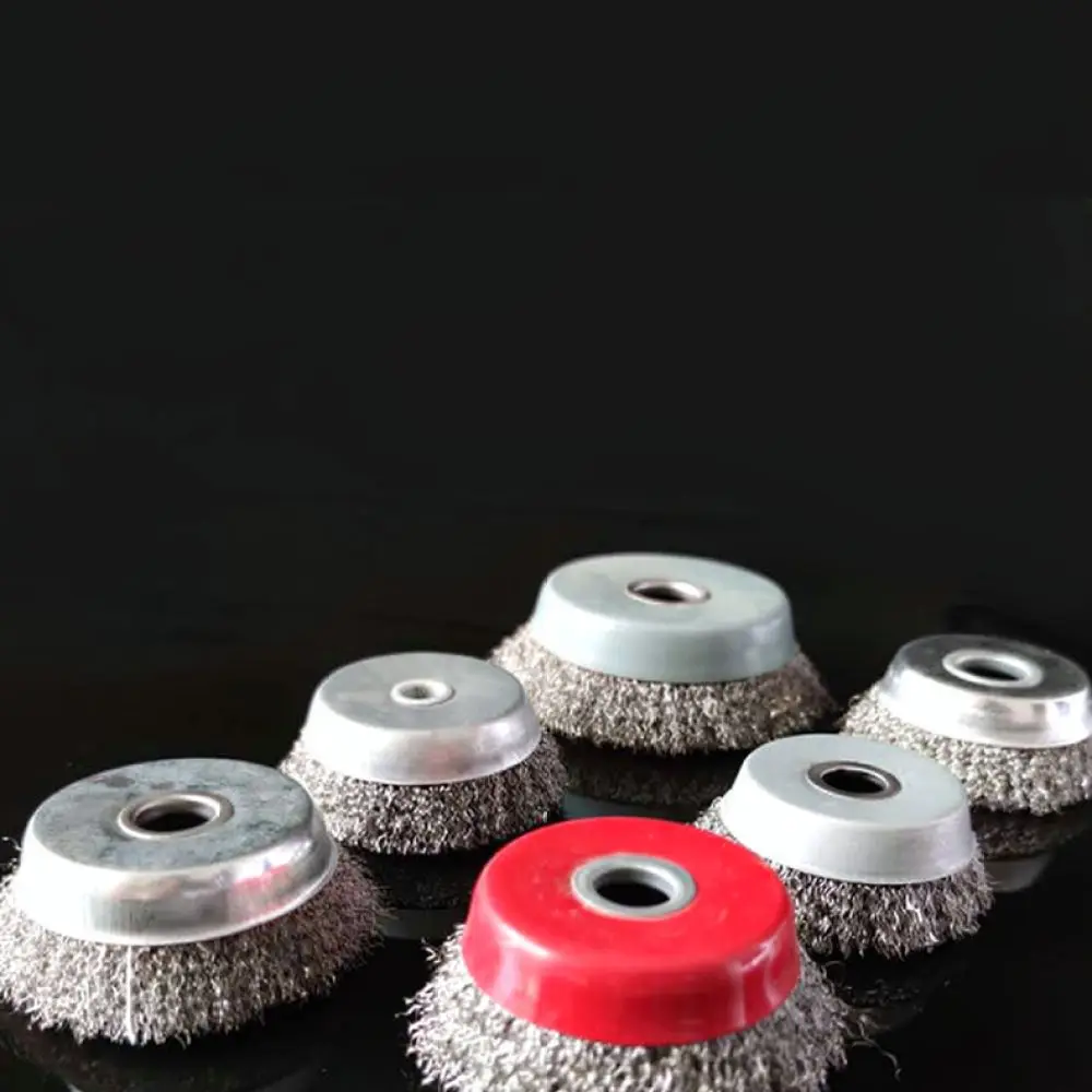 For Xinda Stainless Steel Wire Cup Brush Wheel For Angle Grinder Polishing Disc Cleaning Rust Removal Metal Grinding Accessory