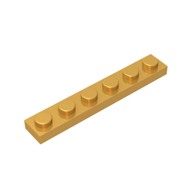 Gobricks  Particles GDS-505 Plate 1 x 6 compatible with lego 3666 pieces of children's toys building block Particles Plate DIY