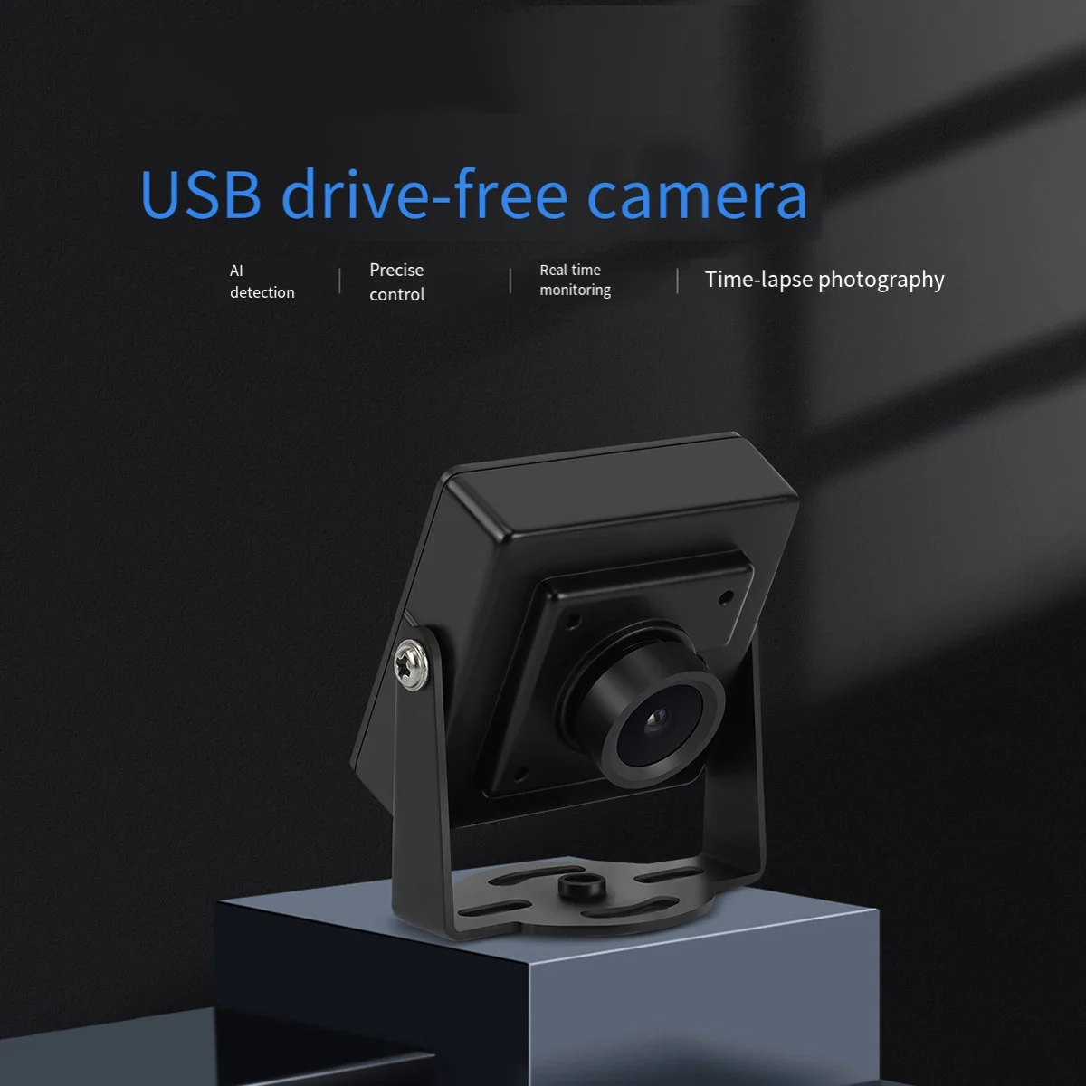 720P Camera for Kingroon KLP1/KP3S Pro V2 Driver-Free Camera USB Interface Time-Lapse Photography 3D Printer Accessories