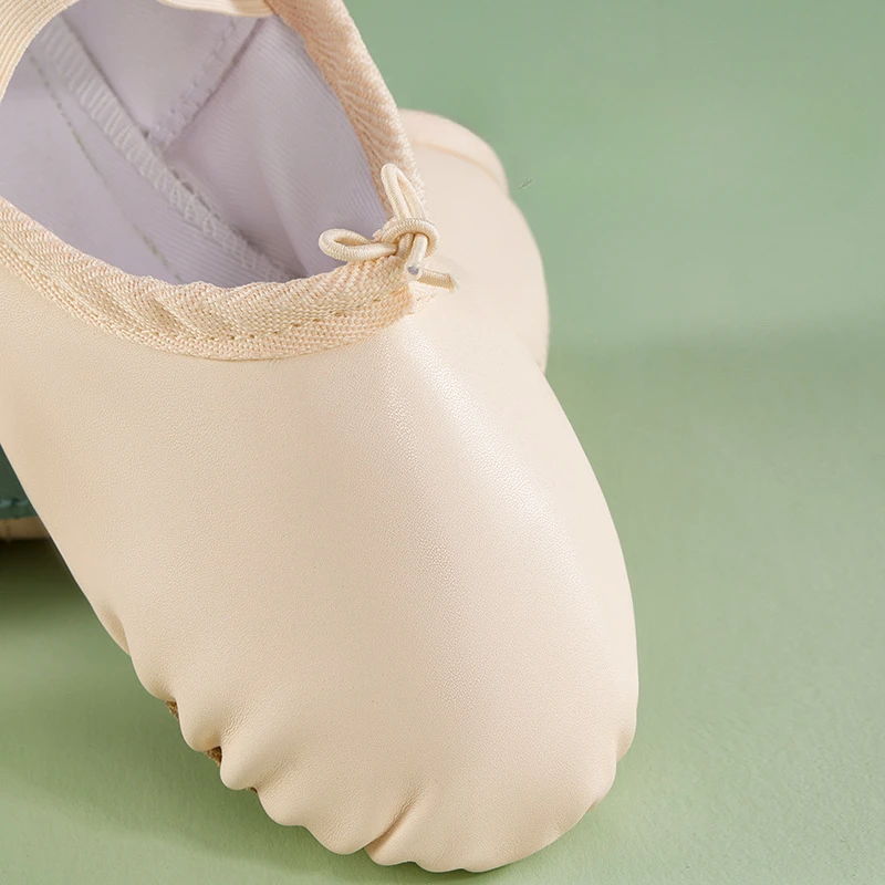 customized Children's ballet dance shoes with soft sole PU adult women's yoga practice body cat claw ballerina shoes girls tutu