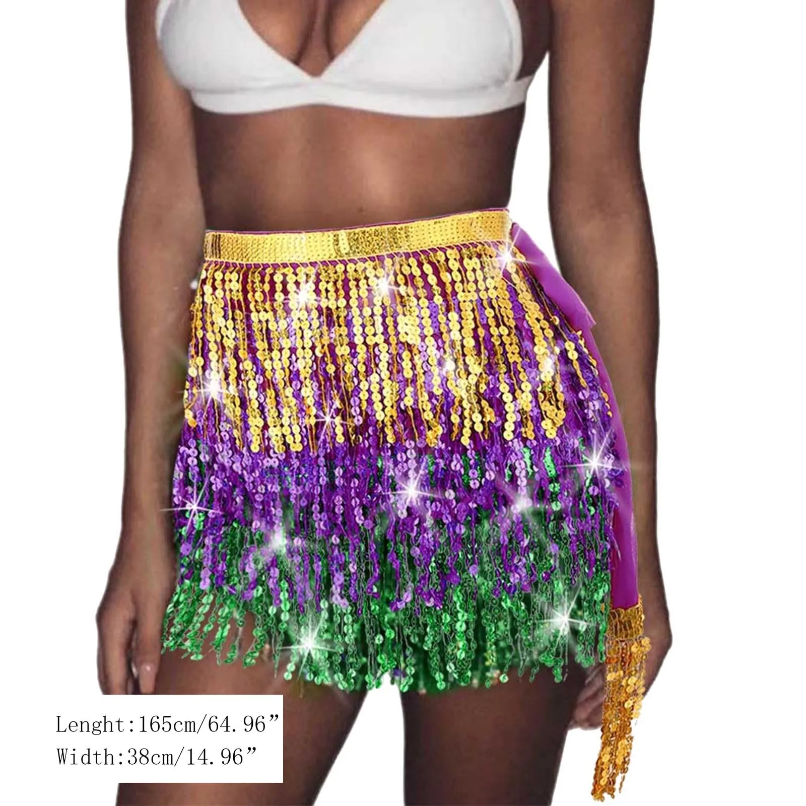 

Women Shiny Sequin Skirt Party Performance Club Glitter High Waist Short Skirts Female Street Wear Fashion Tassel платье 2024