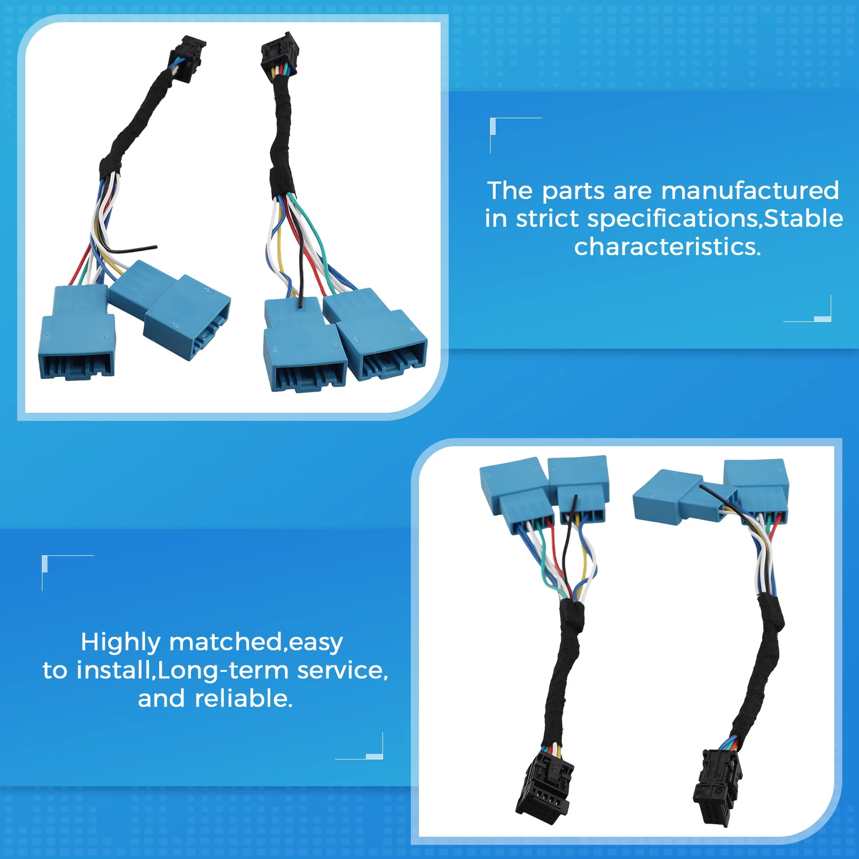 2x adaptador de cable de luz trasera LED LCI de reequipamiento para MINI F54 Clubman UK Union Jack