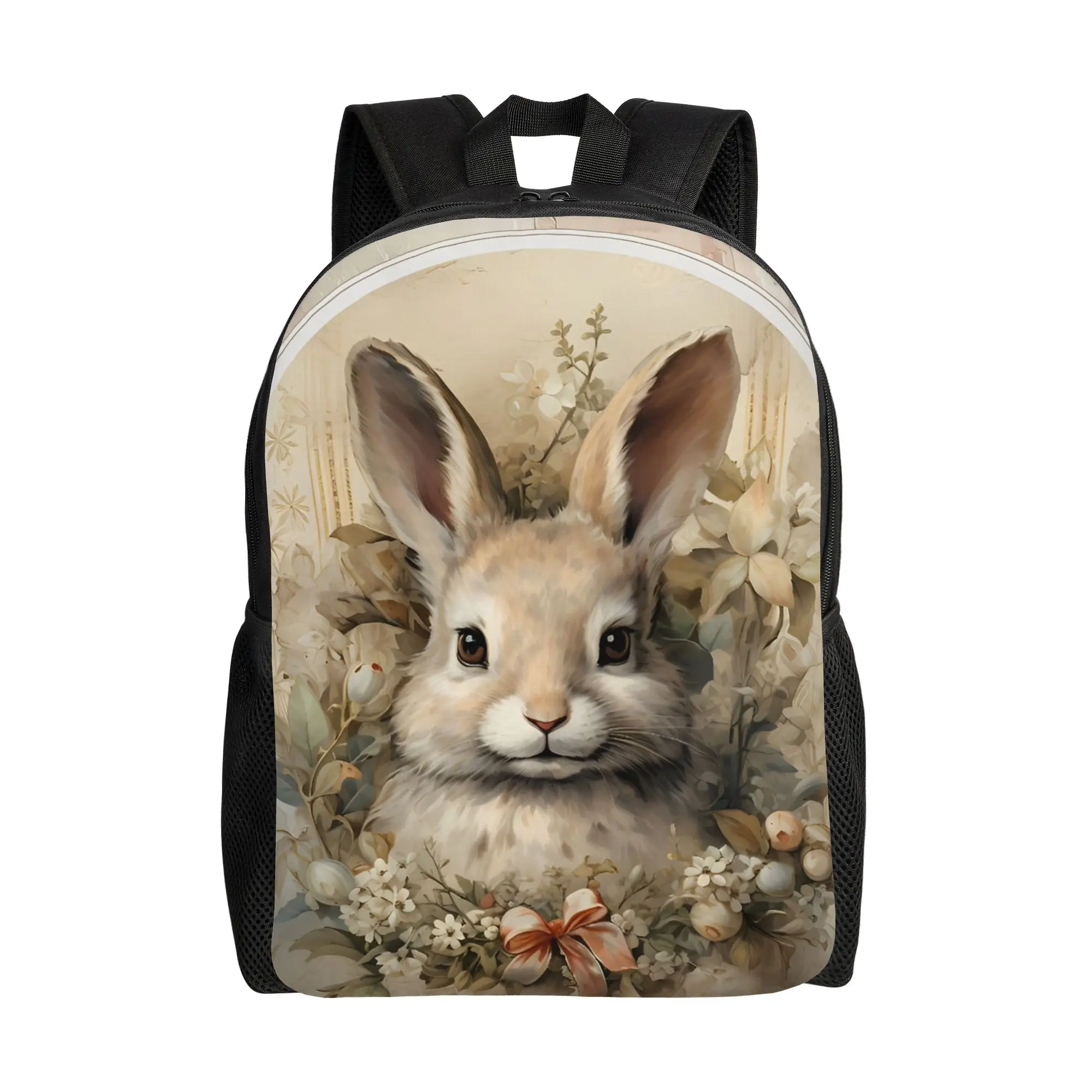

Bunny Easter Eggs Casual Backpack Sports Student Work Daypack for Men Women Laptop Shoulder Bag