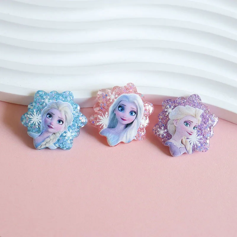 Miniso New Little Princess Sanrio Snowflake Cream Glue Homemade Hairpin Mobile Phone Case Jewelry Resin Accessories Material