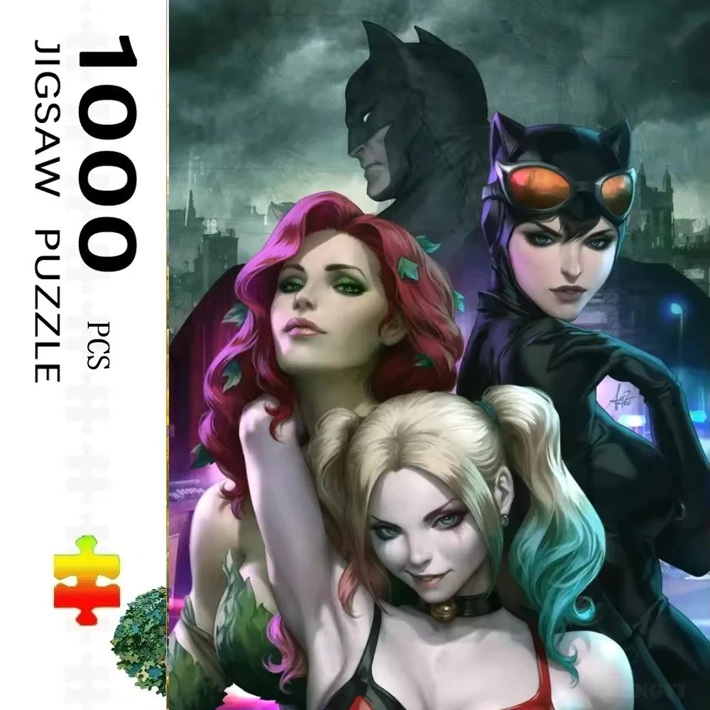 

Adult Jigsaw Puzzle 500/1000 pcs Puzzle Superhero Modern Spiderman Paper Puzzle Decorative Painting Exercise Brain Thinking