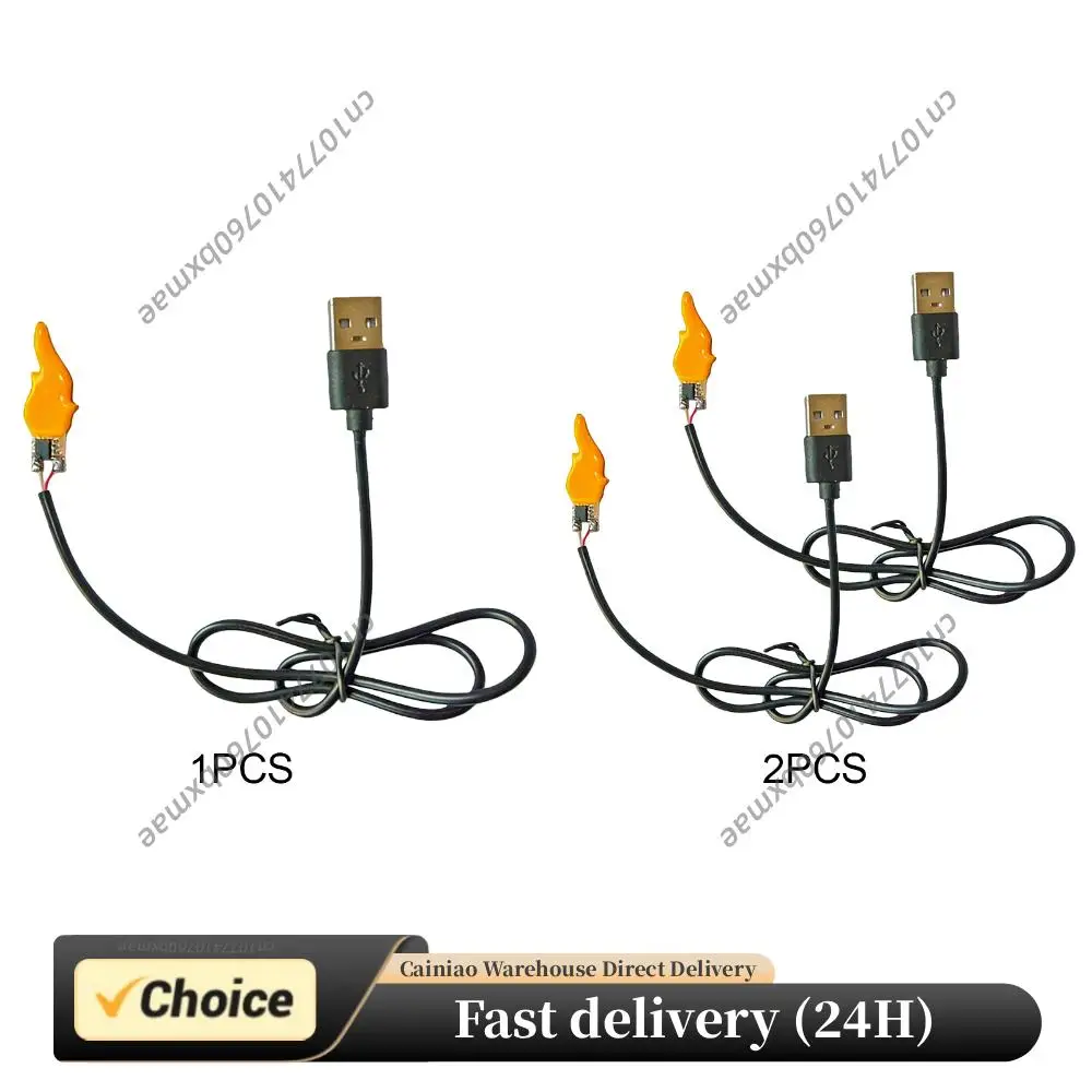 Vintage Flame String Lights Plug and Play Design Candle Flame Light Bulbs for Indoor Outdoor Party Patio Home Decor