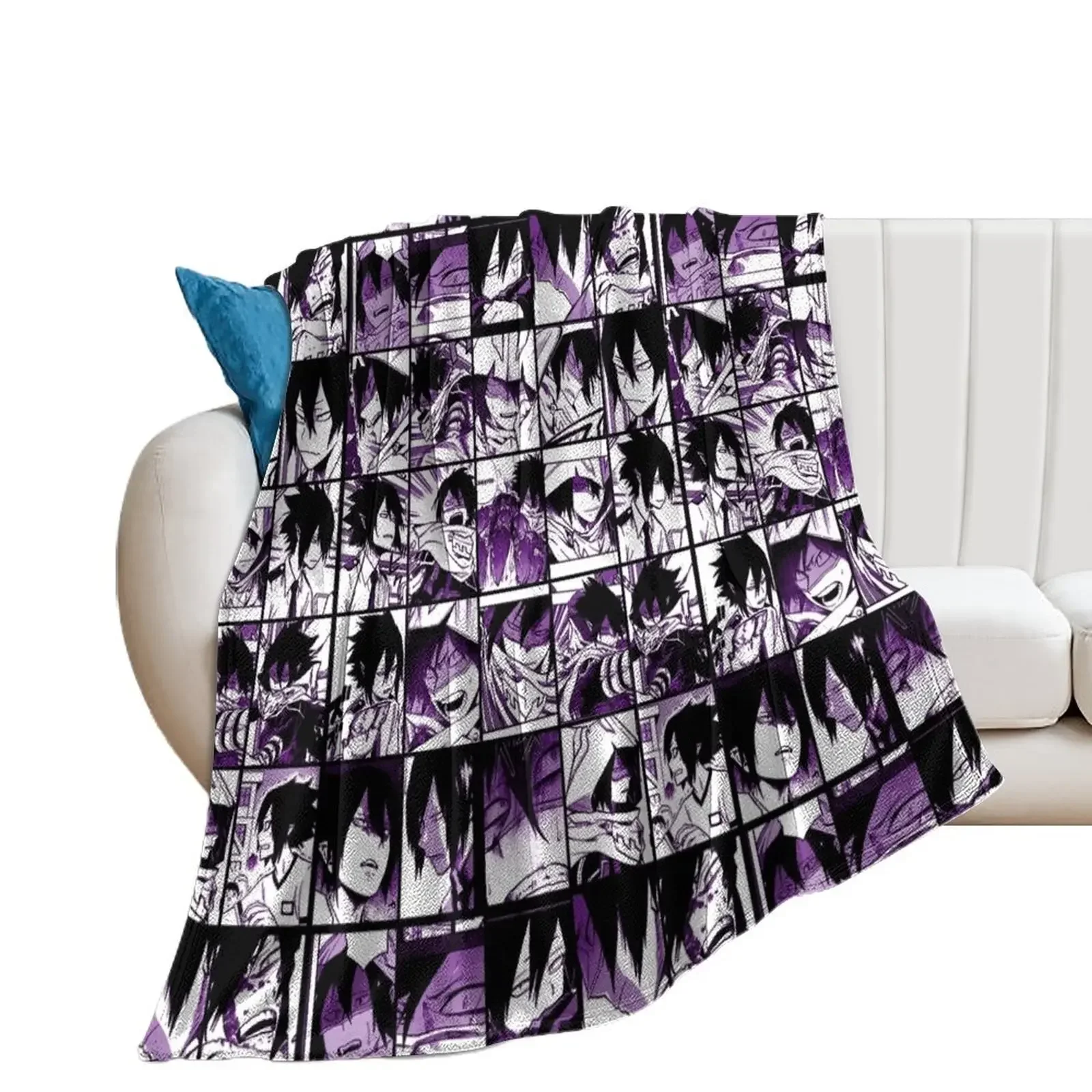 Tamaki Amajiki Collage color version Throw Blanket Camping Thins Softest Giant Sofa Blankets