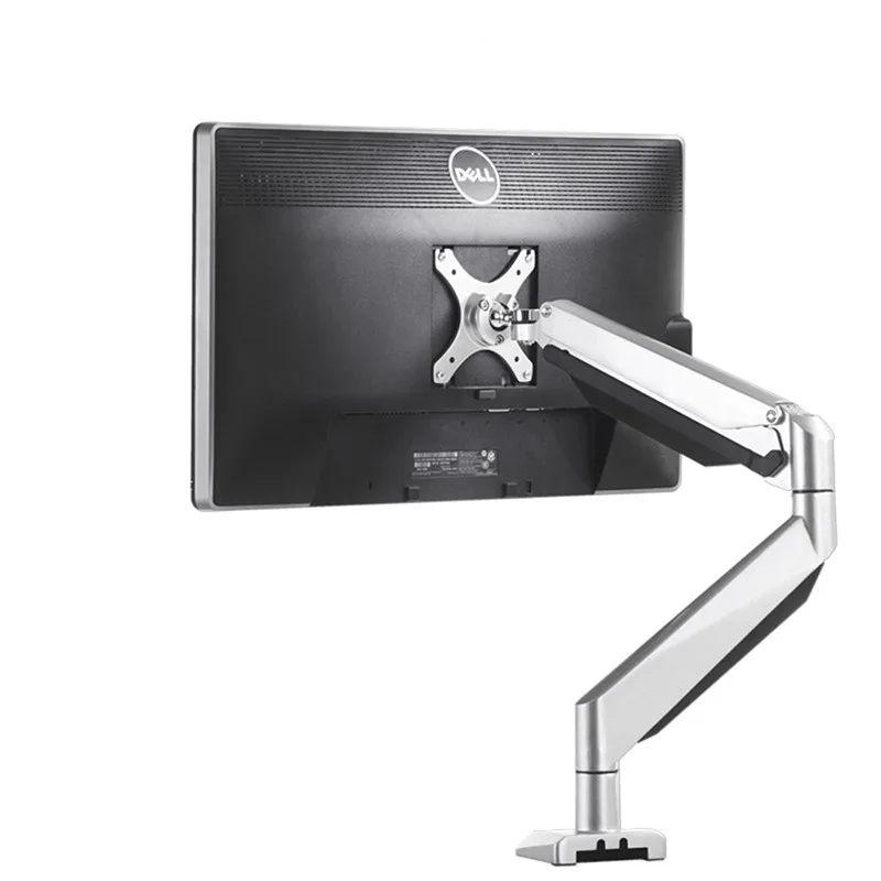 Wysokiej klasy uchwyt do monitora komputera stacjonarnego obrotowy uchwyt do komputera LCD uchwyt do montażu na wyświetlaczu stojak na monitor pasuje do 10 "~ 27"