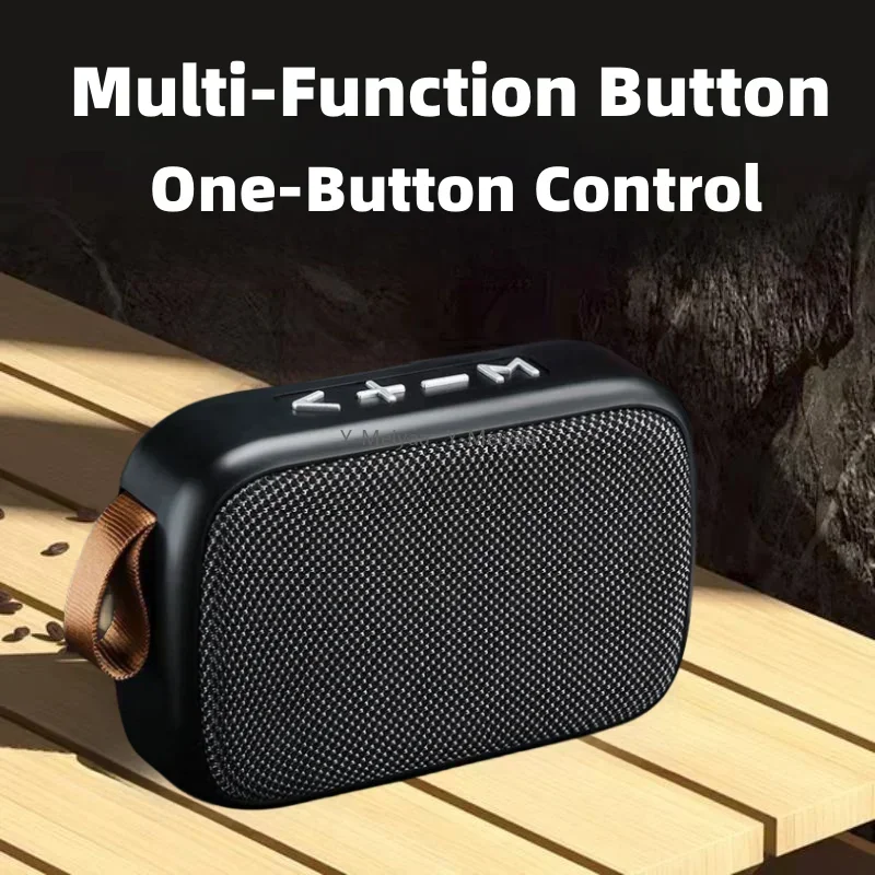 Altoparlanti portatili Outdoor Bluetooth 5.0 Mini altoparlante Oxford Colonna wireless Lettore musicale stereo 3D Surround Hifi Sound Box