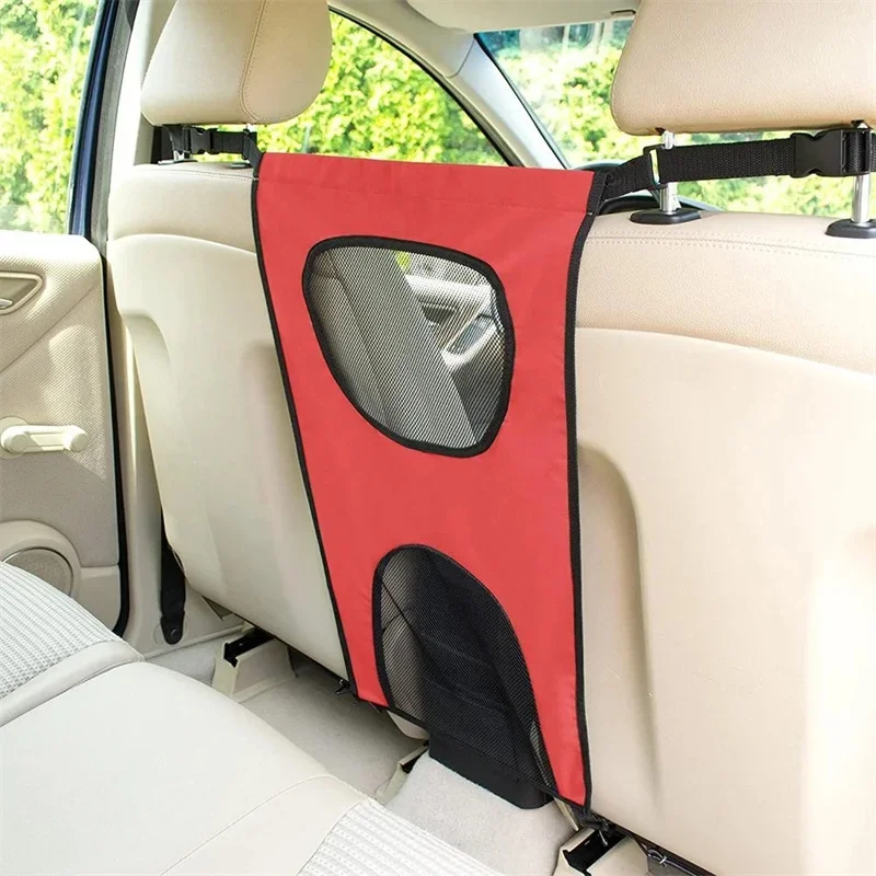 

Universal Car Backseat Fence Safety Barrier For Dogs Children Nylon Protection Isolation Net Puppy Stockade Anti-Collision Mat