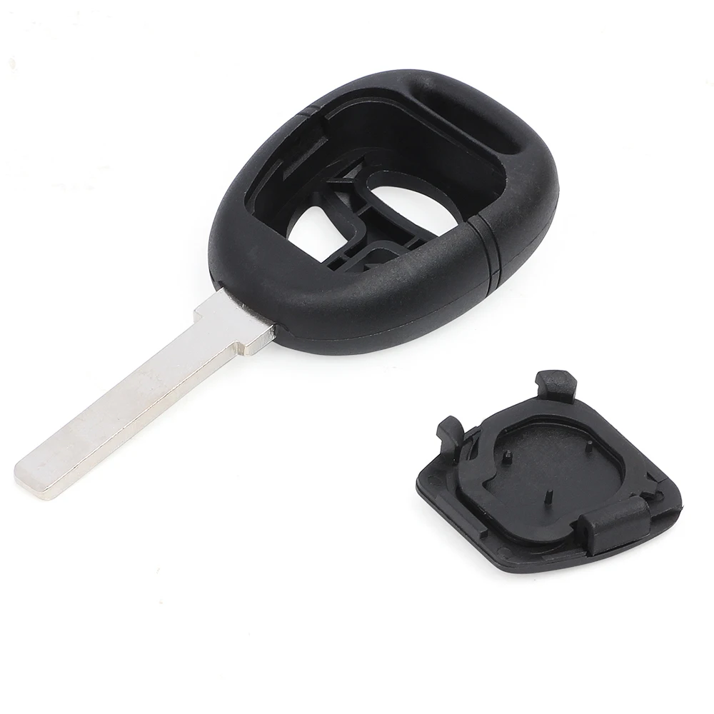 KEYECU Remote Head Car Key Shell Case With Uncut Blade 3 Buttons Fob for Saab 9.3 9.5 9-5 9-3 1999 2000 2001 2002 2003 2004-2009