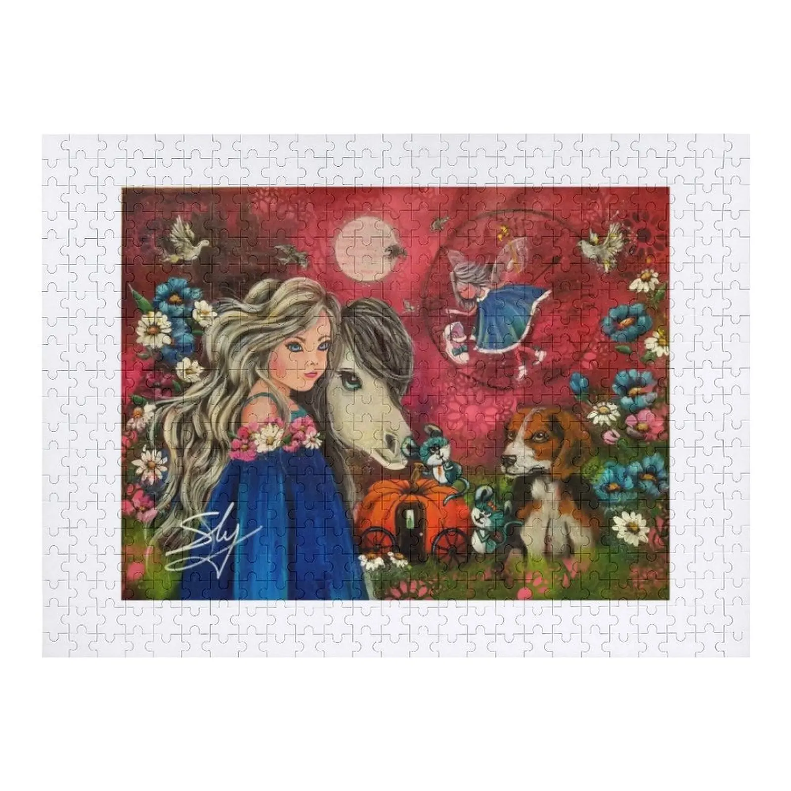 Ella Jigsaw Puzzle Wooden Animal Picture Christmas Gifts Personalized Gift Ideas Puzzle