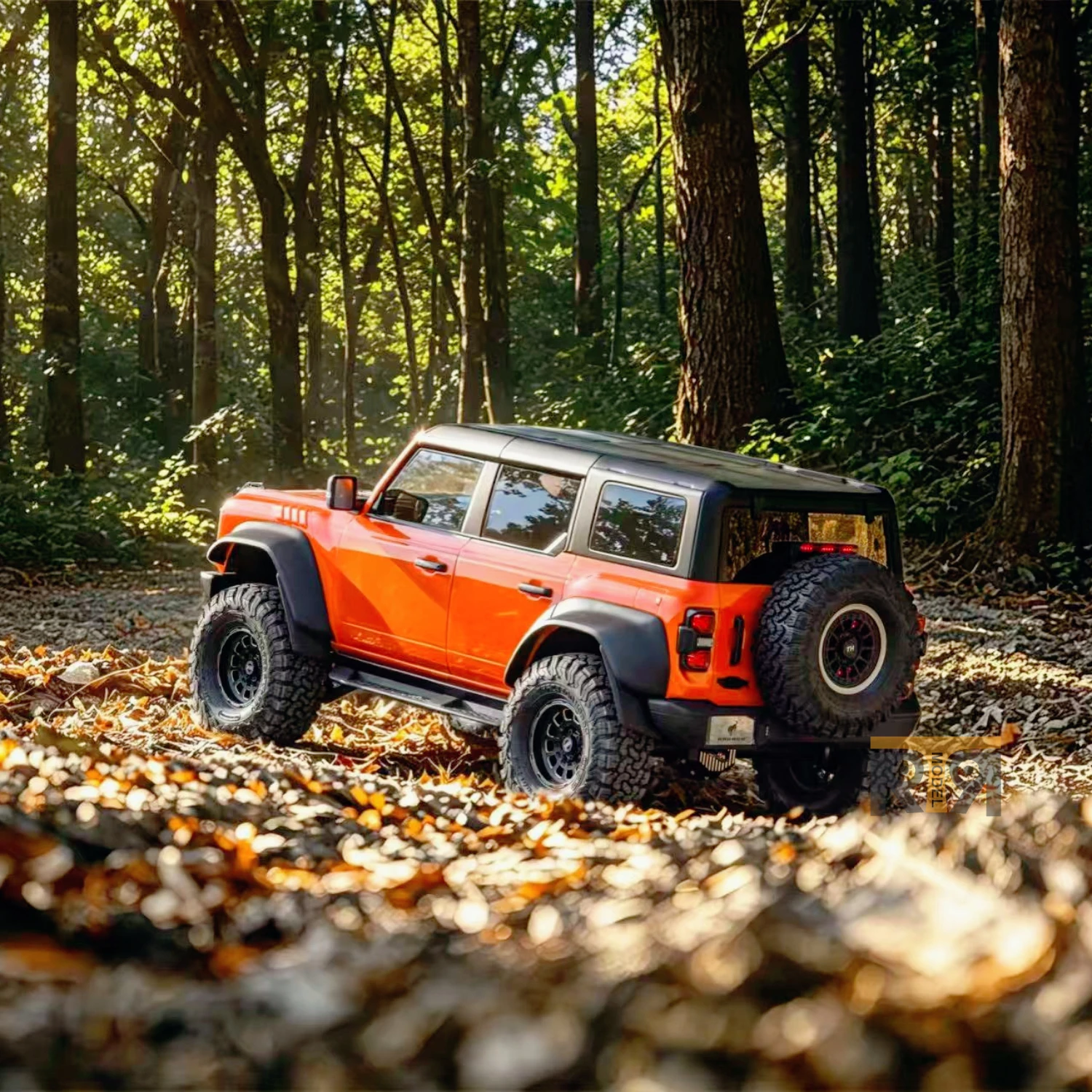 KM New Off-road Vehicle 1/8 Brushless RC Off-road Vehicle Simulation Model RTR Remote Control Car with Lighting System Toy Gift