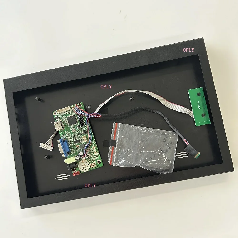 

Плата контроллера 58C с металлическим корпусом, задняя крышка, VGA, LVDS, HDMI-совместимая для LP154WX4 LTN154AT09, 15,4 дюйма, 1280 × 800, светодиодный ЖК-экран