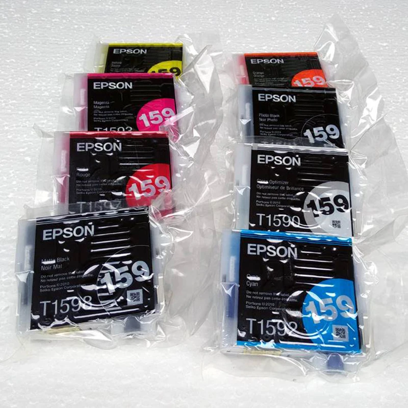 einkshop original 159 T1590 - T1599 Ink Cartridge  for Epson R2000 R2000S Printer