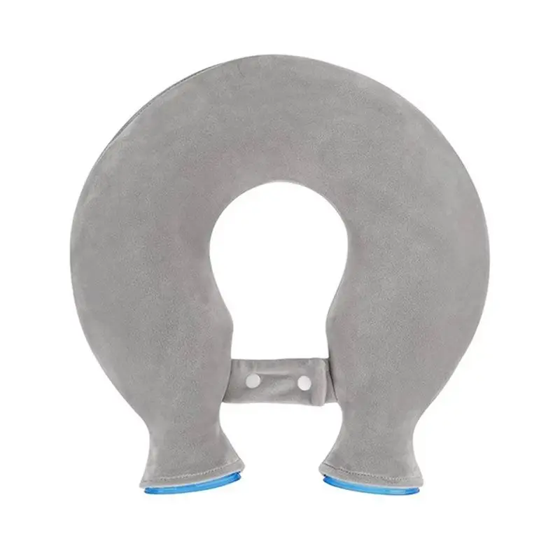 AEE2-Leak-Proof Reusable U-Shaped Pillow Thickened Portable U-Shaped Hot Water Bag ,Neck Cooling Hot And Cold Compress