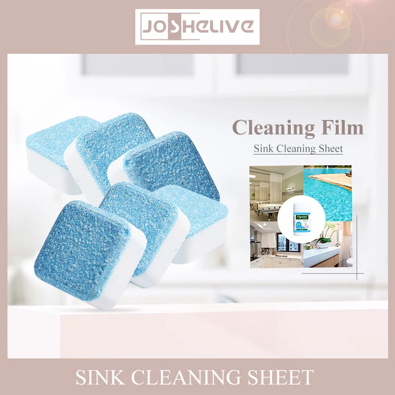 1/12/24PCS Tablets Washing Machine Effervescent Tablets Cleaner Laundry Deep Cleaning Remove Odor Decontamination Tablets