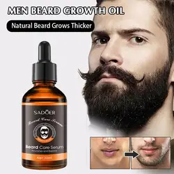 30ml Men Natural Beard Growth Oil Moisturizing Smoothing Tools Dashing Gentlemen Beard Oil Conditioner Beard Care