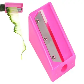 Draagbare Puntenslijper Wortel Schattige Groentesnijder Voor Wortelkomkommer Fruit Draagbaar Keukengereedschap