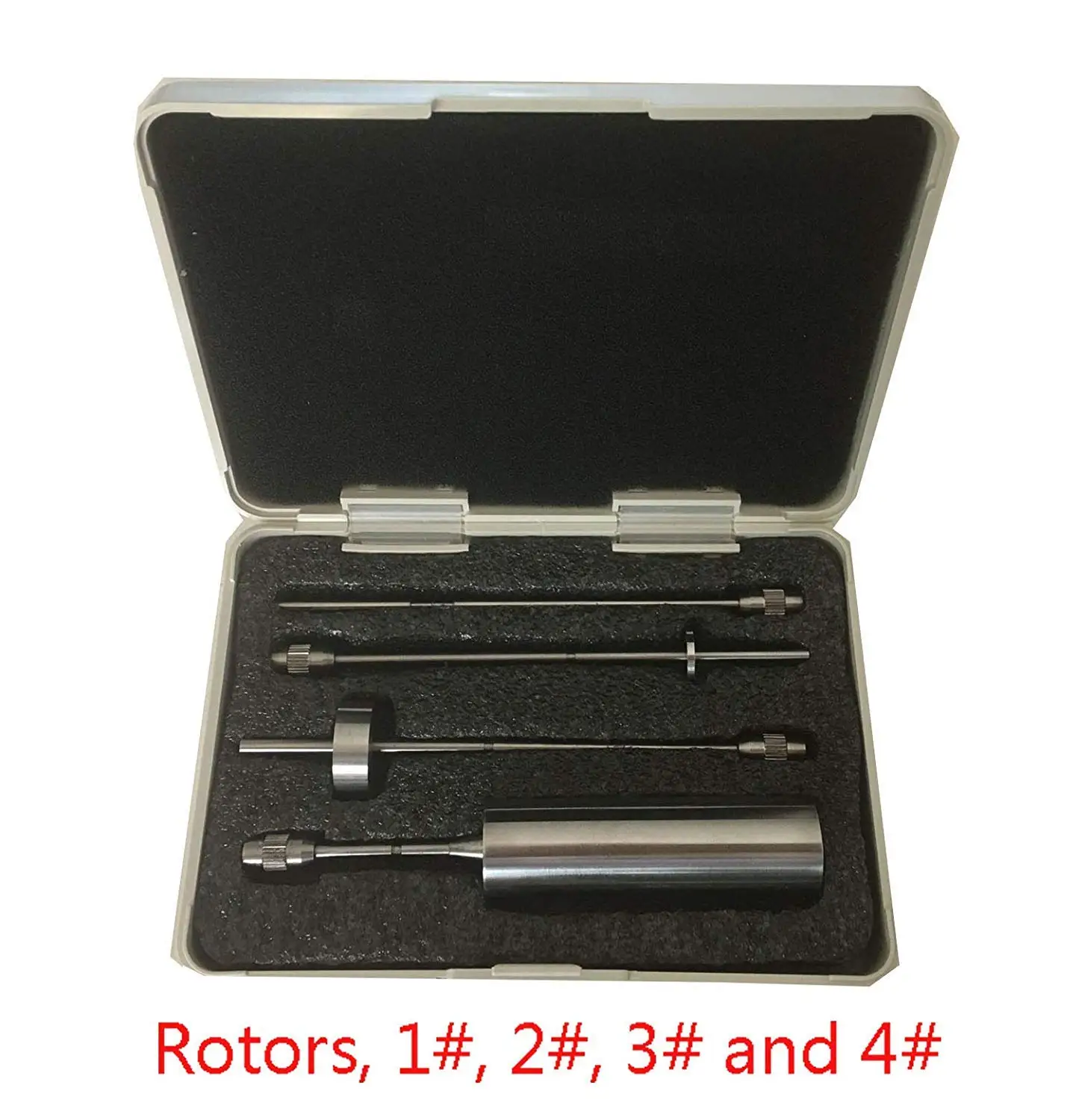 Lab Viscometer Viscosity Tester Meter NDJ-5S Measuring Range 1-100000 MPa.S with 4 Rotors