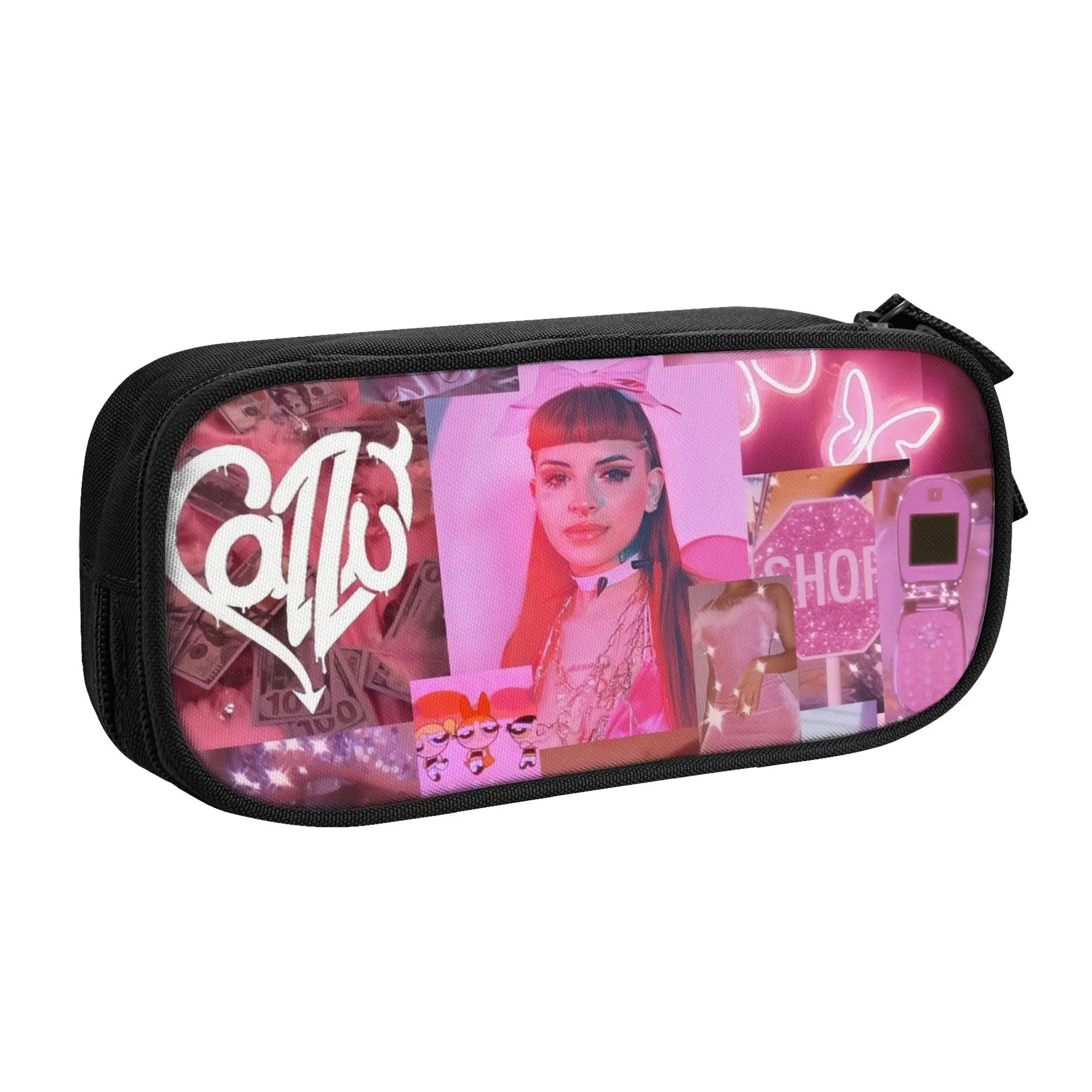 Cazzus Argentine rapper  Pencil Case for Boy Girl Large Capacity  Pen Box Bag Stationery