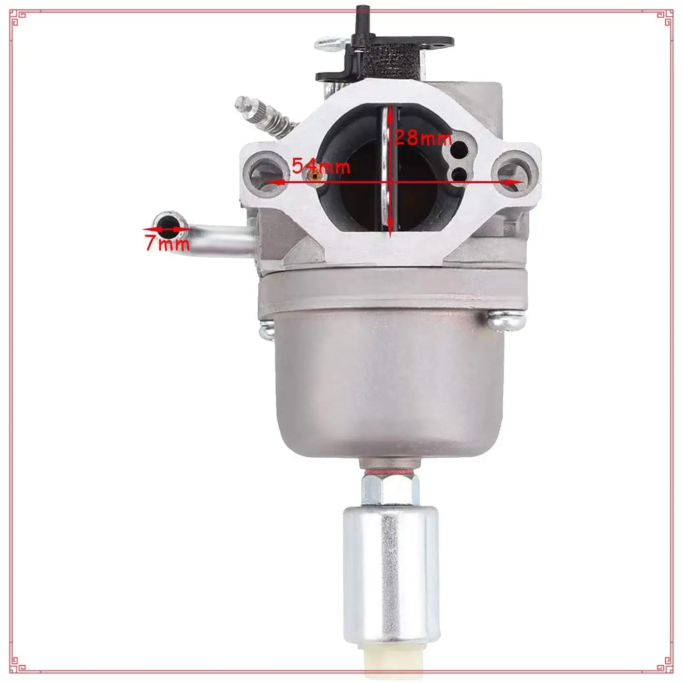 브리그스 & 스트래튼 13.5HP용 기화기 594593 (591731, 796109, 590400, 796078, 498811, 794161, 795477, 31H777 엔진 호환)