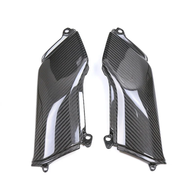 Adequado novo z900 motocicleta modificado fibra de carbono acessórios do painel lateral inferior
