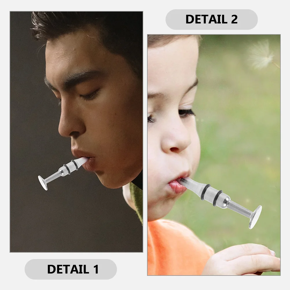 

3 Pcs Mouthpiece Practice Device Tenor Sax Trumpet Mouthpieces Metal Trainer Clarinet