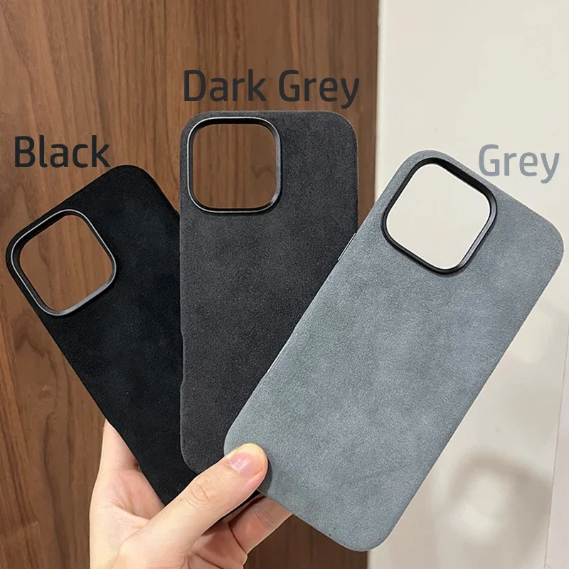 حافظة هاتف الكانتارا i المغناطيسية لهاتف Magsafe محفظة آيفون 12 13 14 15 16 Pro Max Plus 5G ProMax i13 i14 i15 i16 256/512