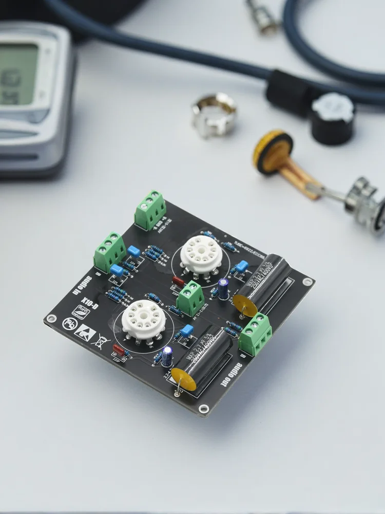 Zestaw lampowego przedwzmacniacza HiFi, płytka przedwzmacniacza stereo oparta na Musical Fidelity X-10D — zdjęcie produktu 7