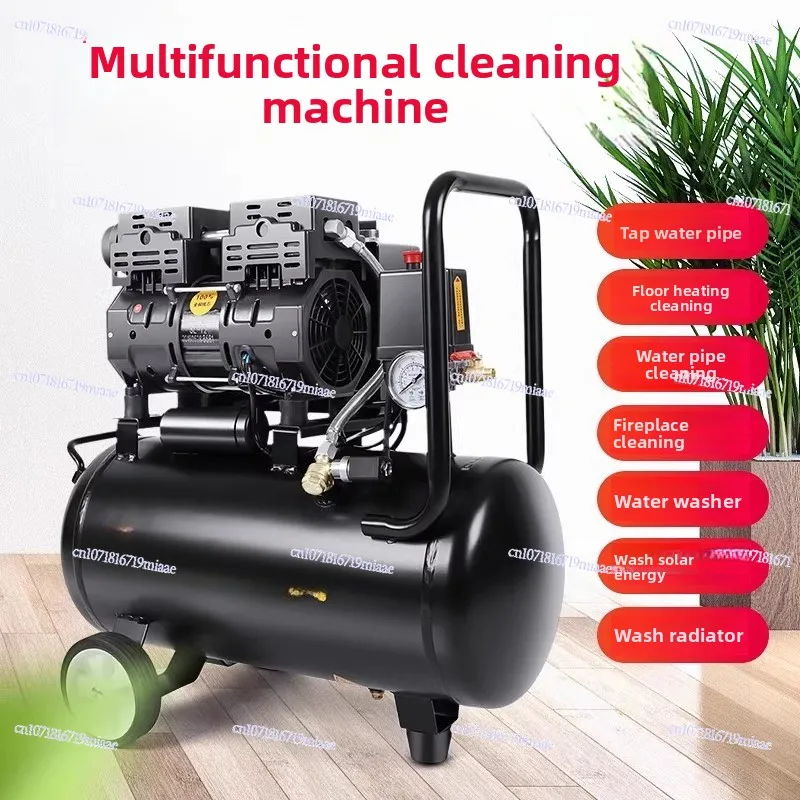 Máquina de limpieza de calefacción de suelo, tubería de agua del grifo, lavado por pulsos, máquina integrada de tubo de radiador geotérmico multifunción automática