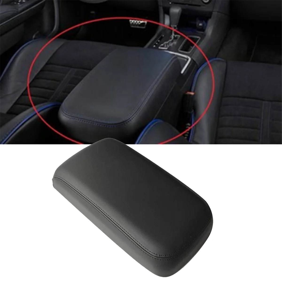 Car Center Console Armrest Lid Cover 1VT06DX9AI for Dodge Charger Chrysler 300 2011-2017 Armrest Box Cover