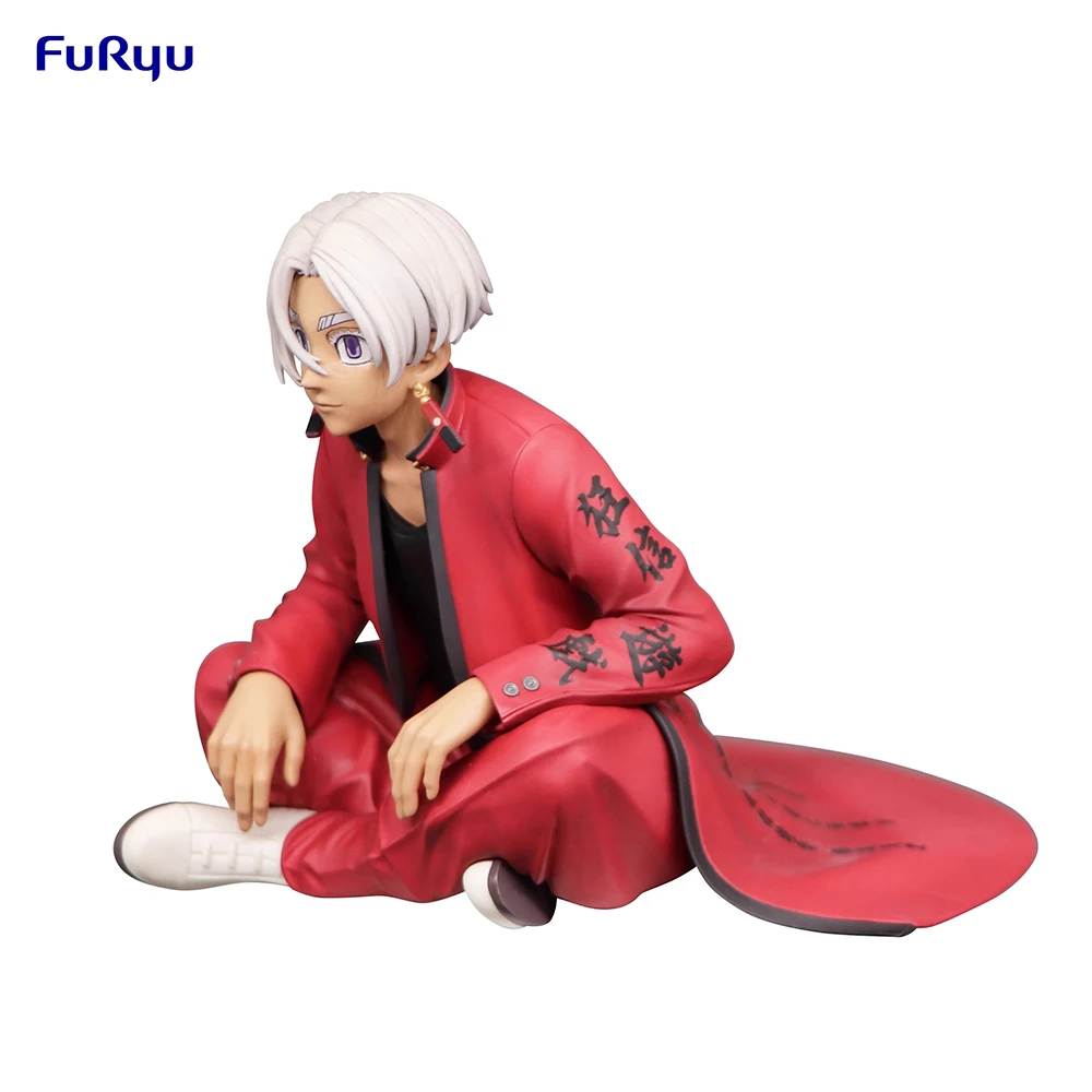 IN Stock Original FuRyu Noodle Stopper Figure Tokyo Revengers Kurokawa Izana Action Anime Model Collectible Toys for Boys 10Cm