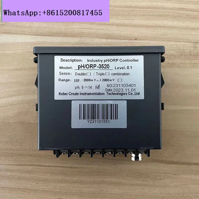 Keruida PH/ORP3520 pH Meter Redox Meter PH3500 Online ORP Monitoring Analyzer PH