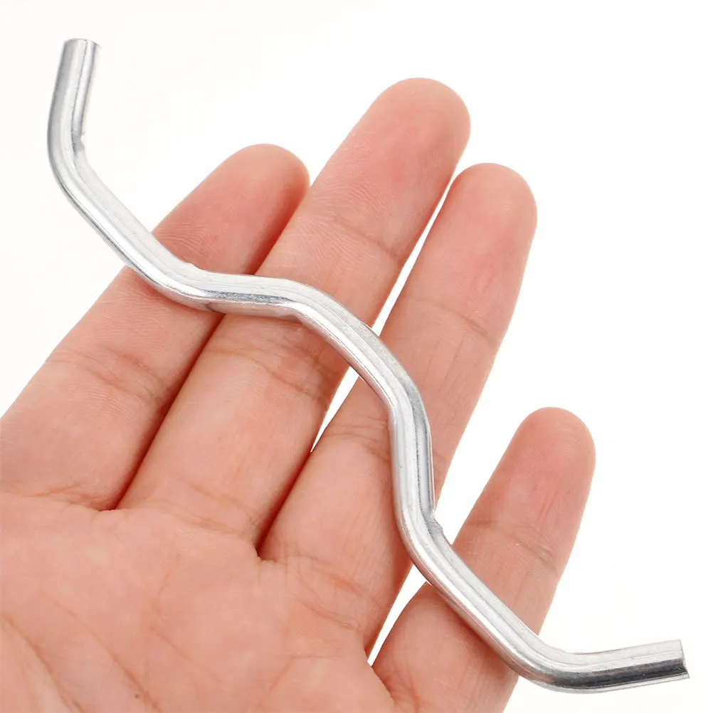 

10Pcs Trampoline Connector Set Heavy Duty Steel W Hooks Iron Rods Wire Replacement Parts Durable Safety Accessories